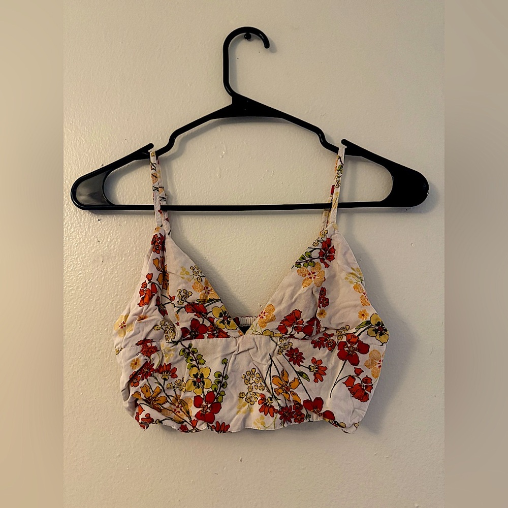 Floral Print Women's Top